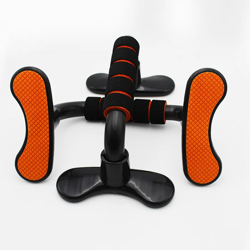 1 set H-shape push-up rack pushups fitness tool antiskid push-up bar body building Arm Exercise