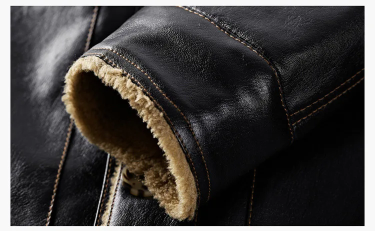 

Nice Fashion Autumn Winter Men Jackets Solid Coats Men Casual Pu Leather Wool Liner Jacket Outerwear Streetwear M-5XL 01MJ01