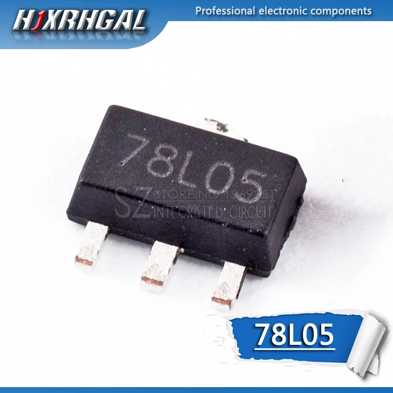 1 шт. 78L05 SOT89 SOT 89 SMD 5 в трехклеммный регулятор патч транзистор|Интегральные схемы| |
