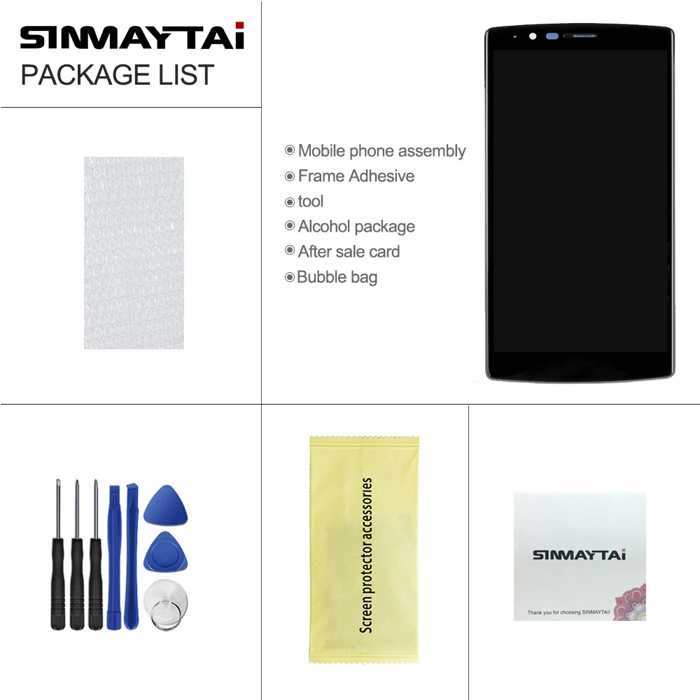 Сменный сенсорный ЖК-экран для LG G4/H815 одна SIM-карта 5 дюйма с рамкой G4/H811/H815 |