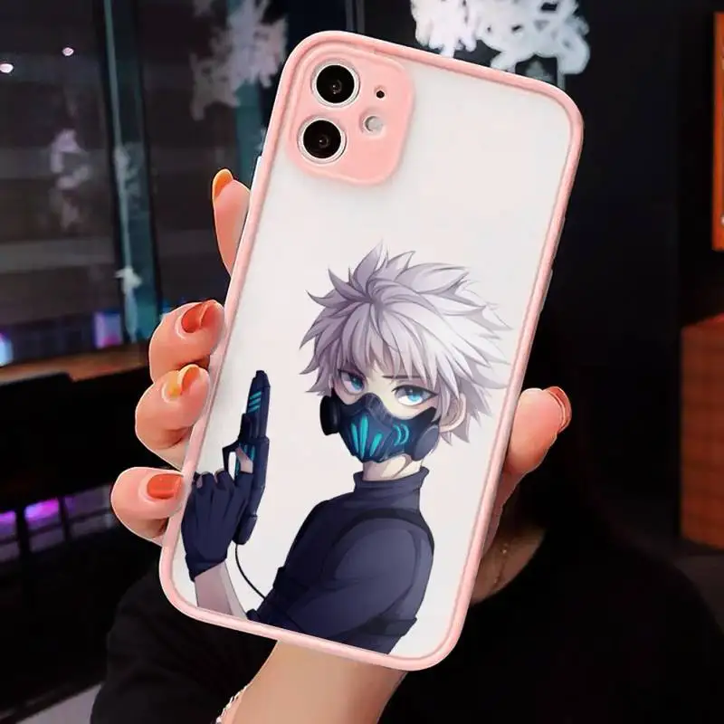 

Hunter X Hunter Killua Zaoldyeck Phone Cases matte transparent For iphone 7 8 11 12 plus mini x xs xr pro max cover