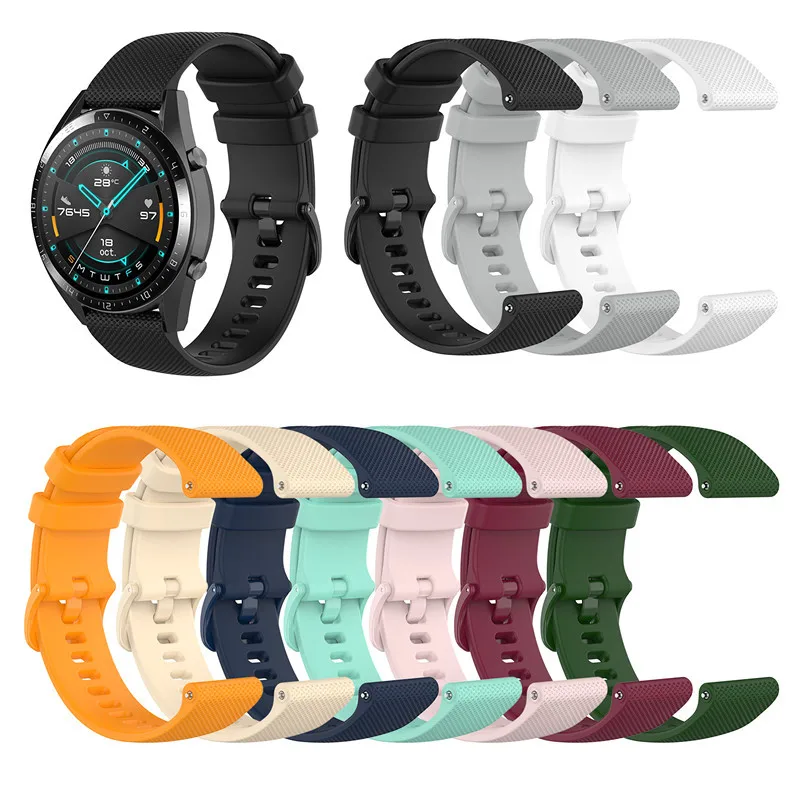 

Ремешок для часов Huawei Watch GT3 GT 3 42 мм 46 мм, мягкий силиконовый браслет для Huawei Watch GT 3 Pro GT2 GT3 Pro