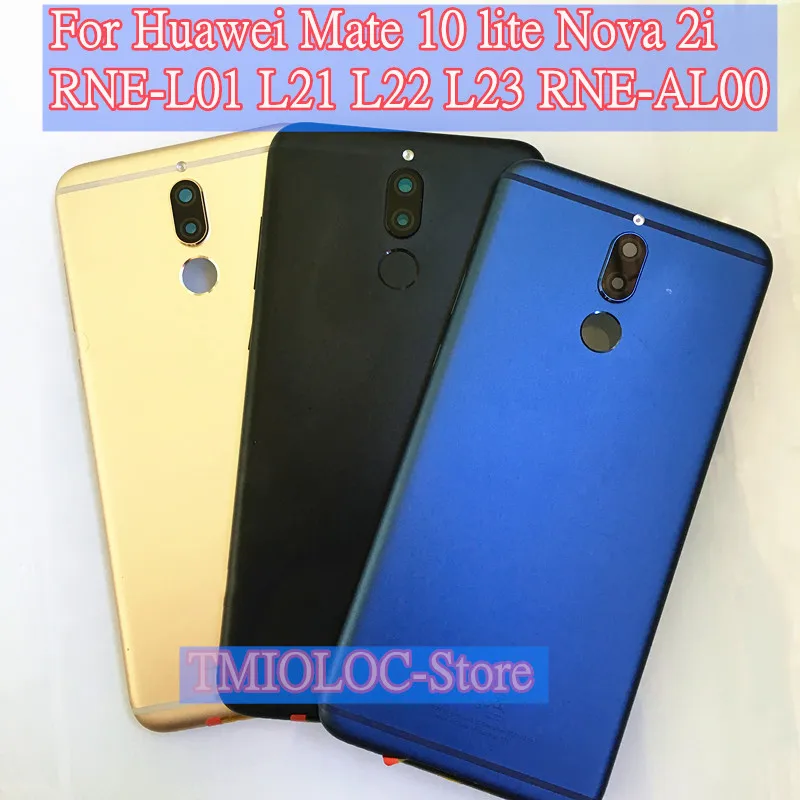 Задняя крышка батарейного отсека металлический корпус для Huawei Mate 10 Lite Nova 2i RNE L01 L21