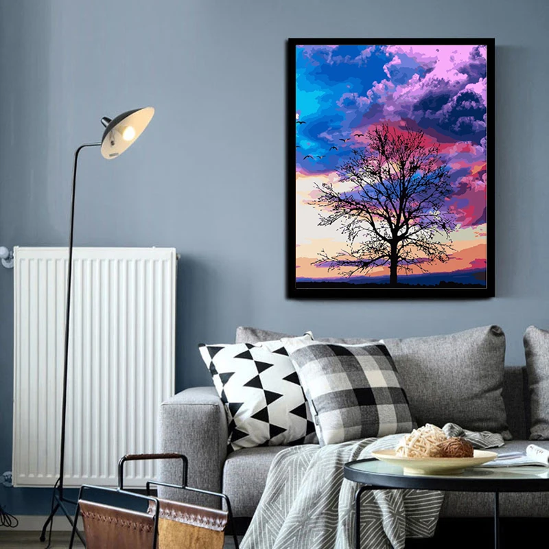 SNA настенная мозаичная картина Стразы с бриллиантами | Дом и сад