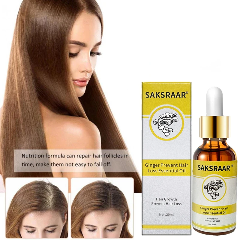 

Hair Care Hair Growth Essential Oils Essence Original Authentic 100% Hair Loss Liquid Health Care Beauty Dense Hair Growth Serum