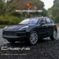 2021 new 132 porsches cayenne alloy car model diecast toy vehicles metal car model collection simulation childrens toys gifts
