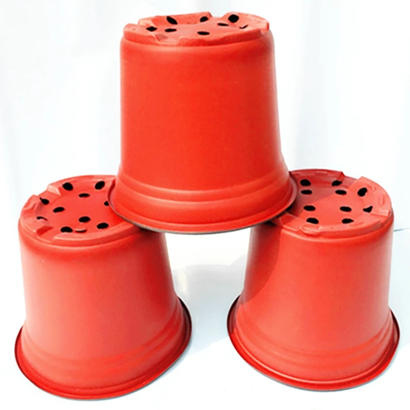 

200Pcs Plastic Flower Seedlings Nursery Supplies Planter Pot/Pots Containers Seed Starting Pots Planting Pots