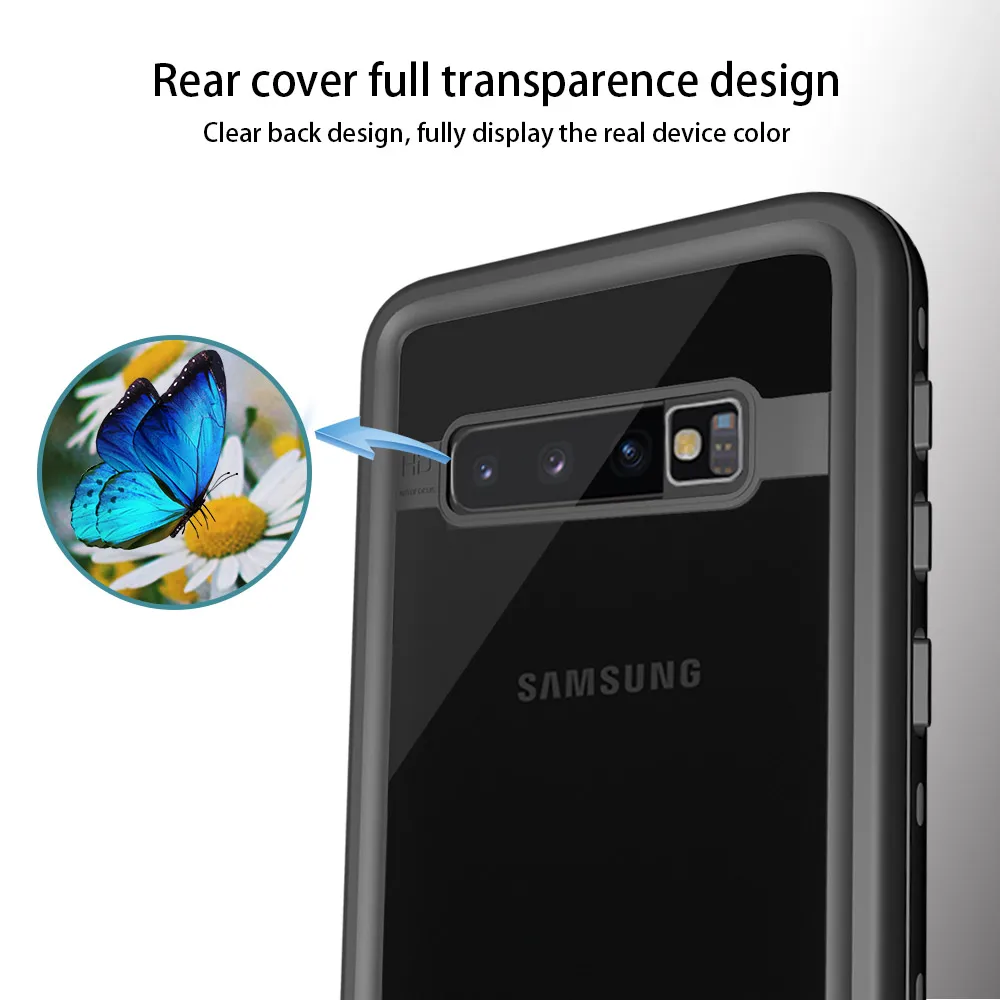 SHELLBOX водонепроницаемый чехол для samsung Galaxy S10 Plus S9 S8 Note 8 9 плавающий Дайвинг