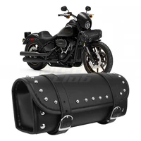 motorcycle front fork tool saddlebag luggage bag universal for harley bobber for honda yamaha suzuki bmw
