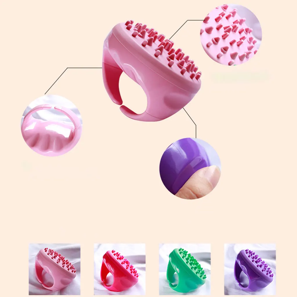 Массажная щетка для ванны и душа антицеллюлитный массаж всего тела силиконовая