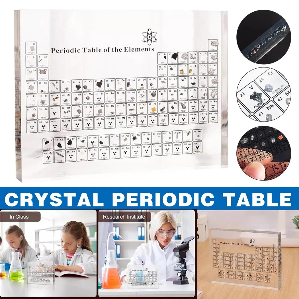 

Periodic Table Of Chemical Elements Acrylic Display Brand Home Decoration Wedding Party Supplies Gift