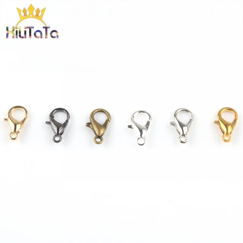 Застежка-карабин из сплава шесть цветов 50 шт./лот открытые круглые кольца для