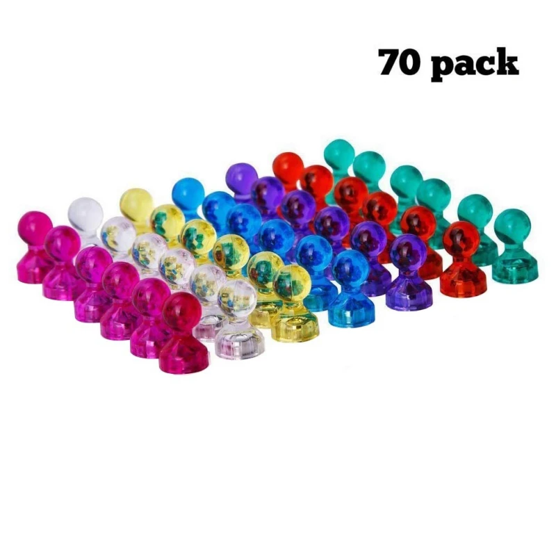 70 шт./компл. Портативные Магнитные конусы в форме шахмат прочные Прозрачные