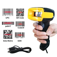 portable barcode scanner cmos image 1d2d qr code reader usb handheld wired bar code reader for pos terminal and inventory