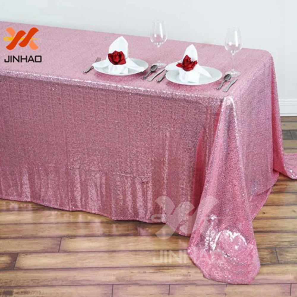 Скатерть из 100% полиэстера прямоугольная с блестками|Скатерти| |