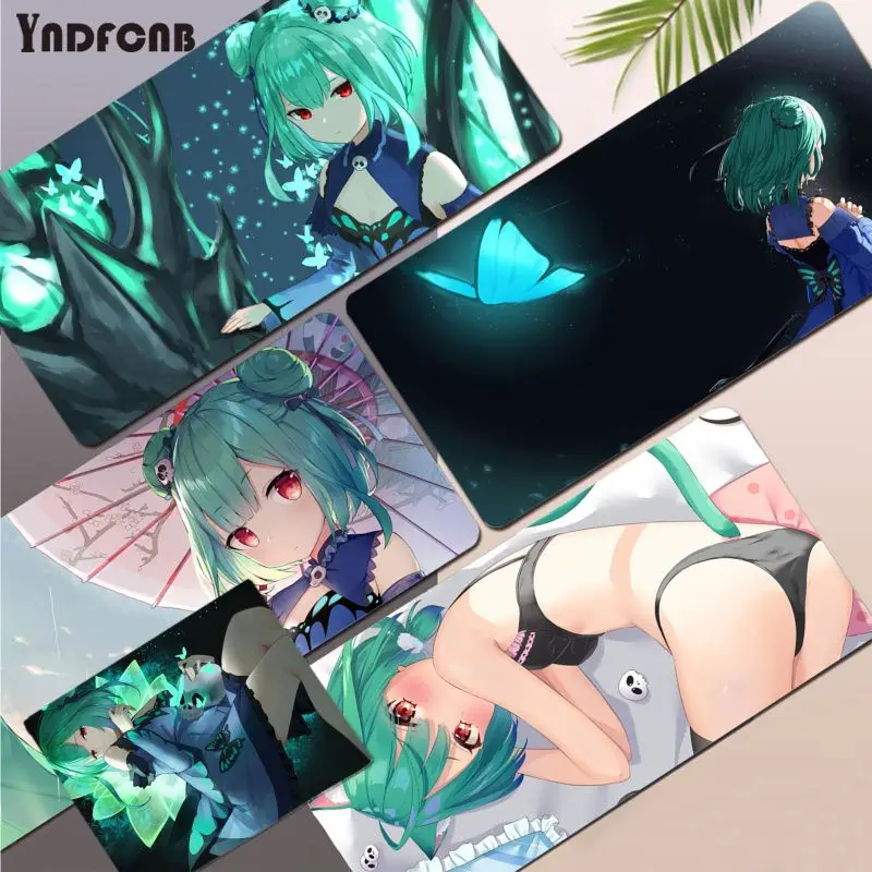 

YNDFCNB Uruha Rushia Hololive Girl Rubber Gaming mousepad Desk Mat Size for Deak Mat for overwatch/cs go/world of warcraft