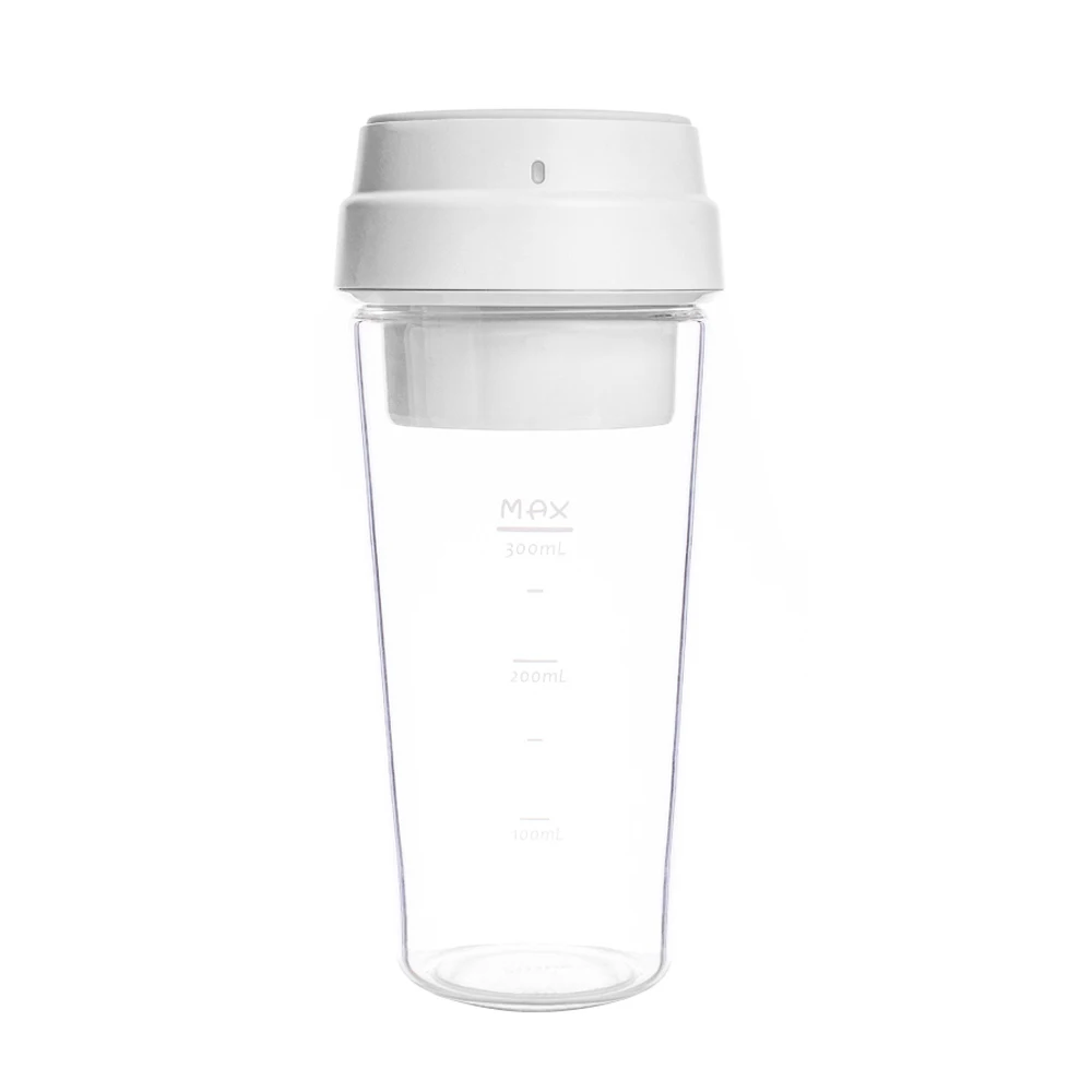 white XIAOMI MIJIA 17PIN Star Fruit Cup, маленький портативный блендер, соковыжималка, миксер, Кухонный комбайн, 400 мл, Магнитная Зарядка, 30 секунд, быстрая - Цвет: white