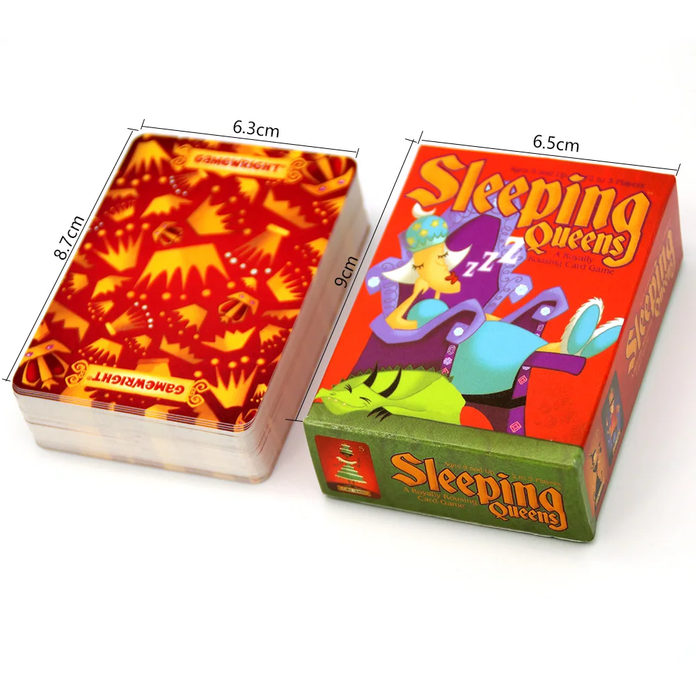 Настольная игра спящие королевы на английском языке 2 5 игроков для семьи подарок
