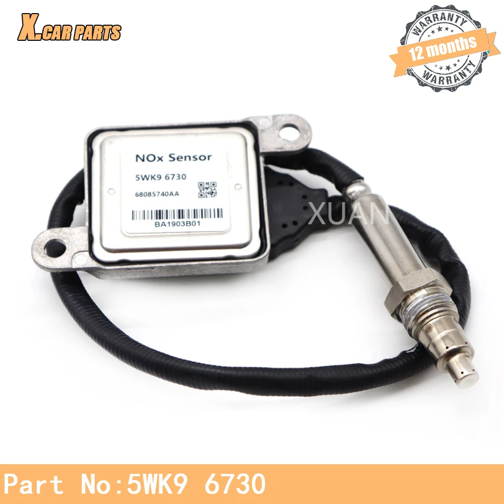Азот NOX сенсор 5WK9 6730 для Dodge Ram 2500 3500 4500 5500 2013 2015 6.7L оксид ягненка O2 Датчик