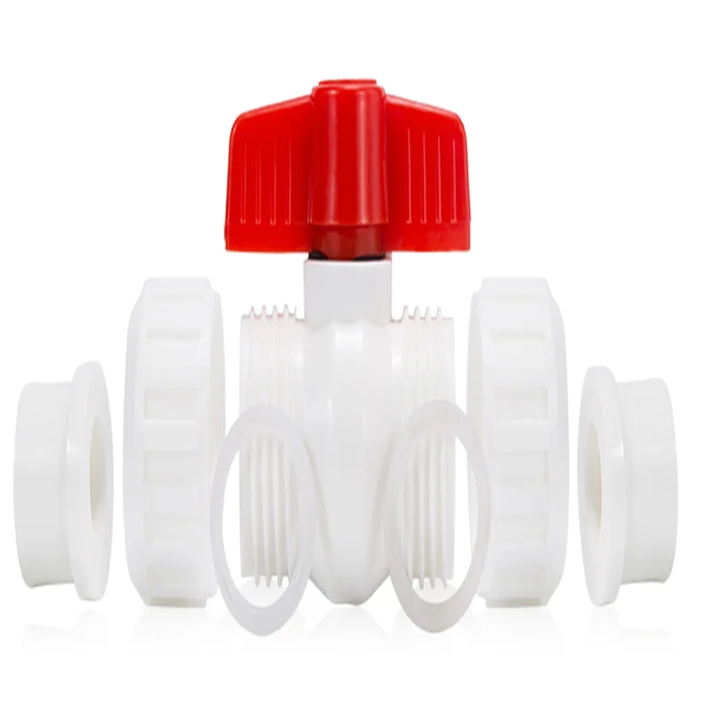 

2021 New PPR Water Pipe Joint PPR Water Pipe Full Plastic Ball Valve Switch Valve