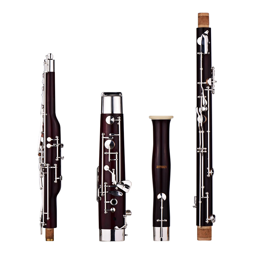 Чехол для переноски ammoon C Key Bassoon Maple Wood Body cuponickel ключи с серебристым напылением