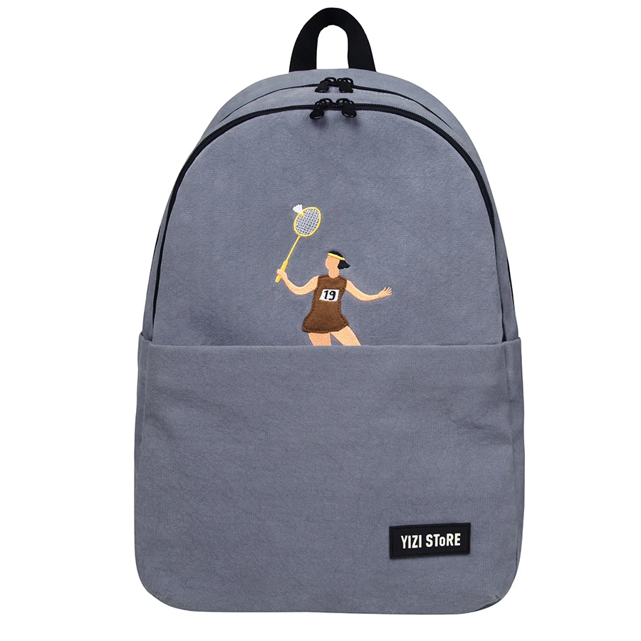 2019 YIZISTORE оригинальные повседневные брезентовые Смешные рюкзаки для мальчиков и