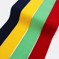 2ydslot 2 5 inch 50mm 5cm velvet ribbon eco friendly mixed colors flocked fabric bands for diy hair bows making accessories
