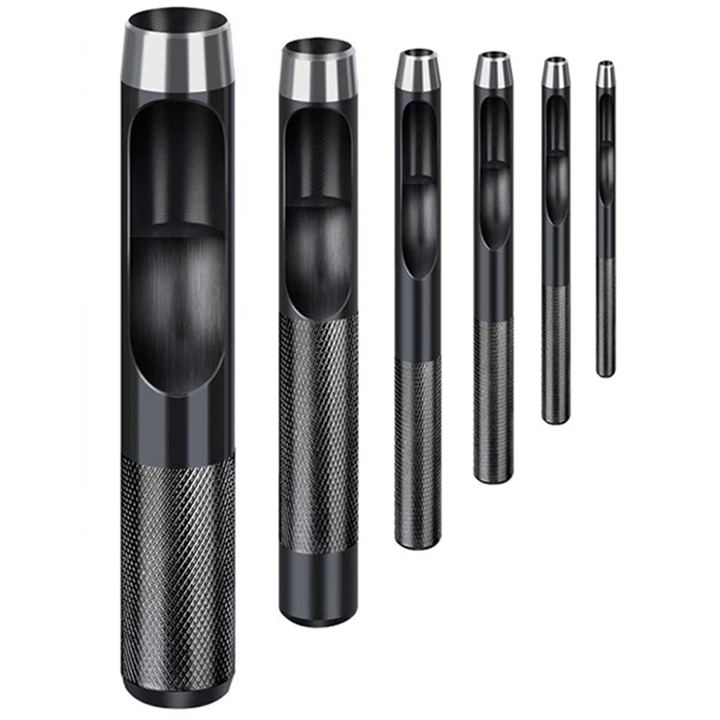 11 шт набор круглых дырокол для браслета часов кожи уплотнительного ремня ткани