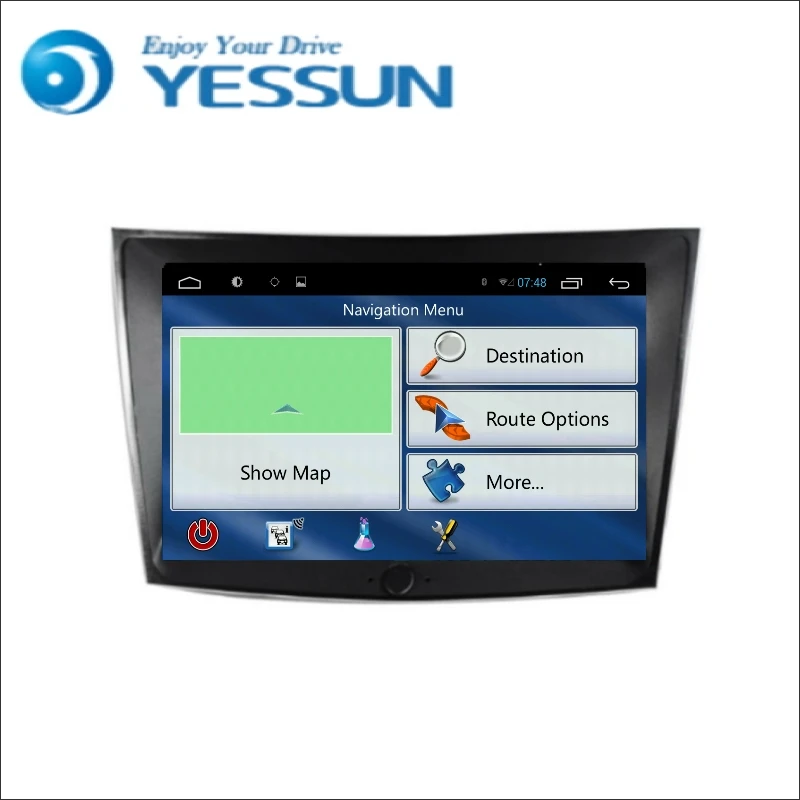 YESSUN для Ssangyong Tivolan Android автомобильная навигация GPS HD сенсорный экран стерео плеер