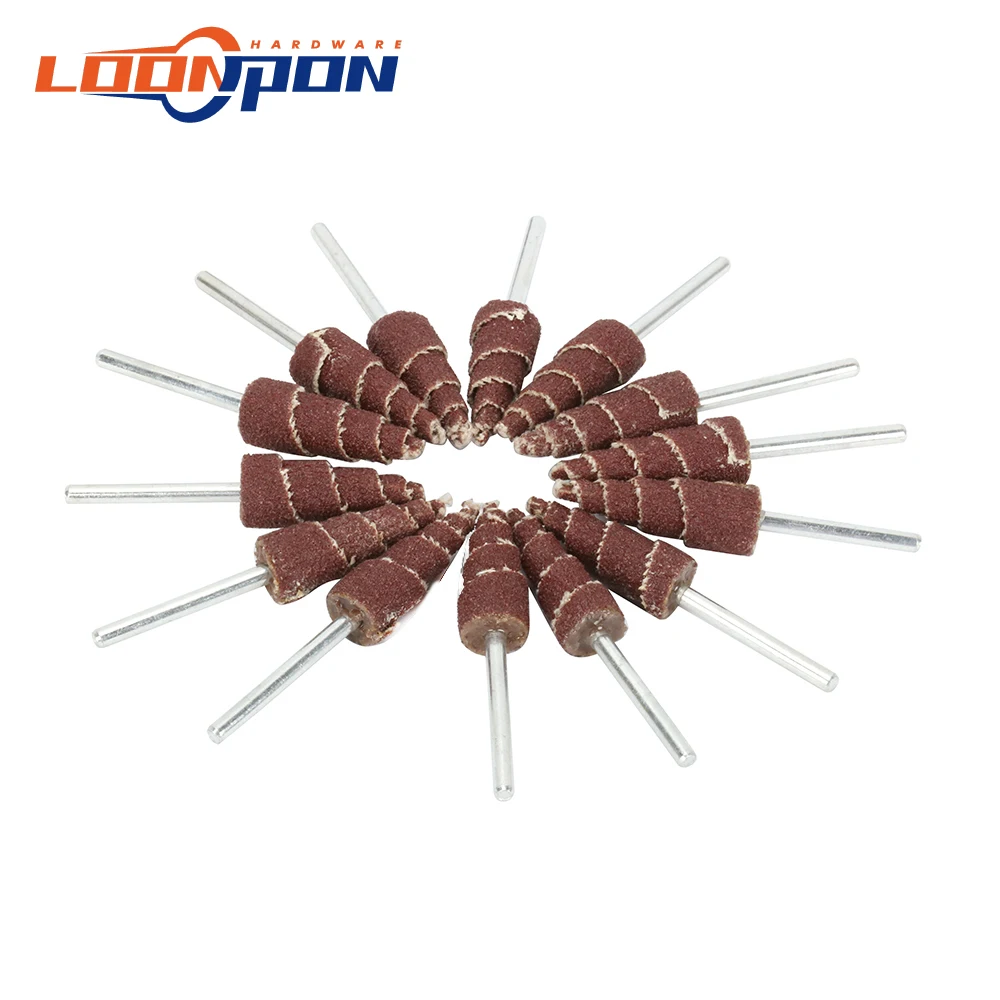 Шлифовальная головка для шлифовального круга с коническим заслонкой из