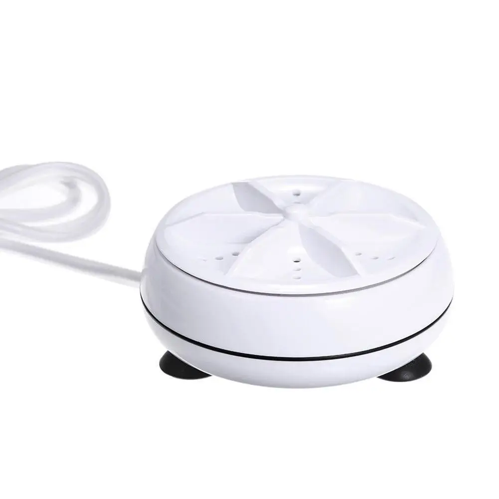 

Portable Ultrasonic Turbine Washing Machine USB Laundry Cleaner Travel K6G1