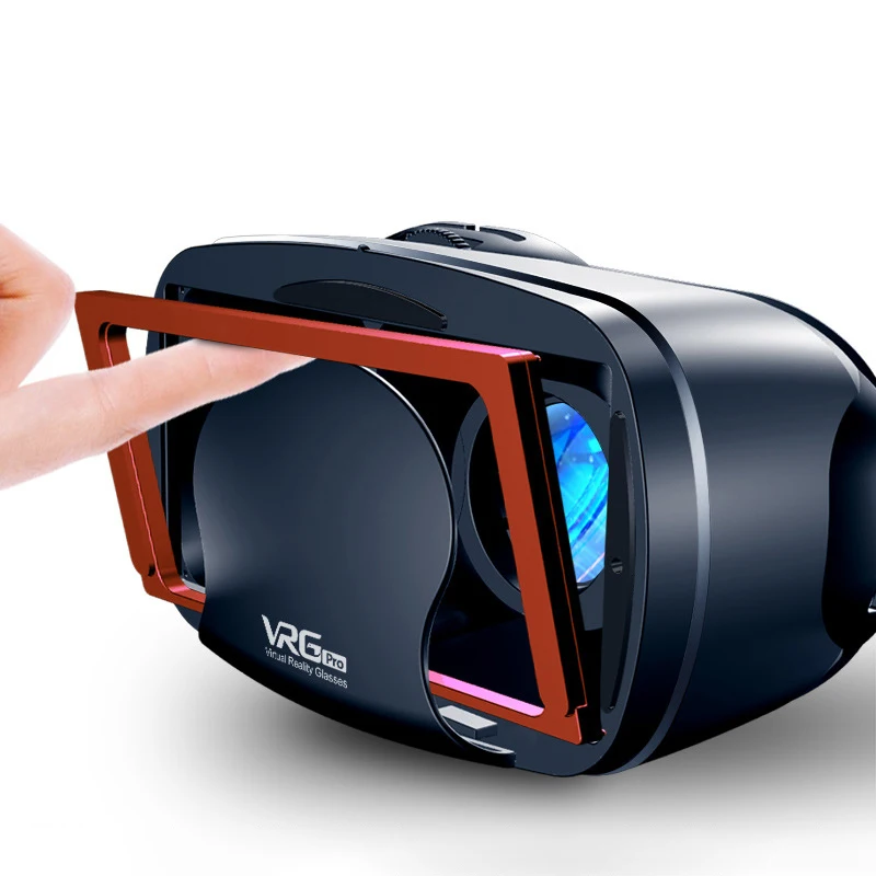 Шлем виртуальной реальности VR шлем с технологией Google Cardboard Bluetooth Rocker 1 шт. |