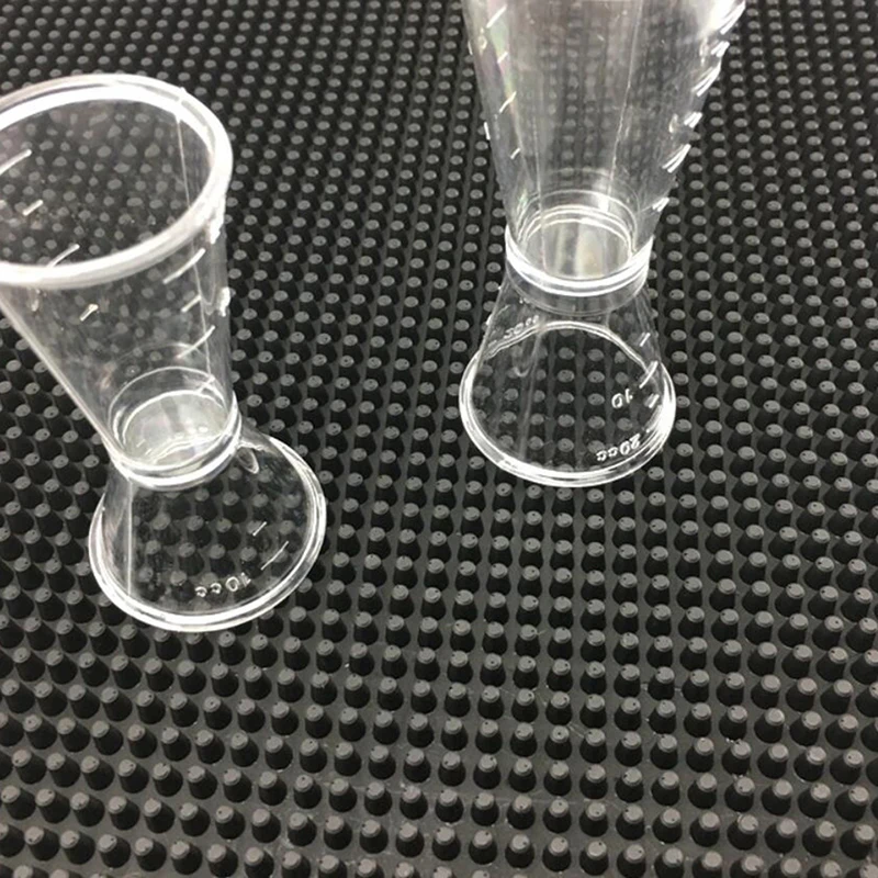 ПВХ Coaster бар коврик непроницаемый Нескользящий Резиновый Прямоугольный Коврик