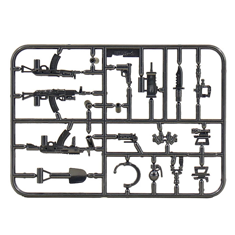 

WW2 Military Series Building Blocks Brick toys for kids City SWAT Gun Assembly Weapons Pack Army ww2 Weapon accessories Gifts