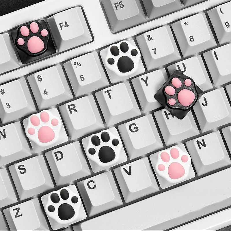Мягкий силиконовый ESC Keycap Cute Kawaii PBT Cat meat pad коготь клавиатура для DIY механическая