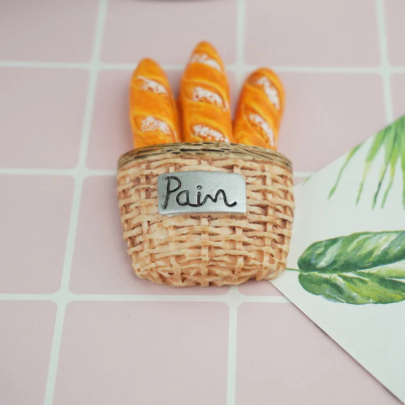 Магнит для холодильника Bionic 3d креативная имитация еды симпатичная магнитная