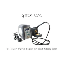 quick 3202 antistatic lead free soldering station 90w high frequency digital thermostat soldering iron welding station