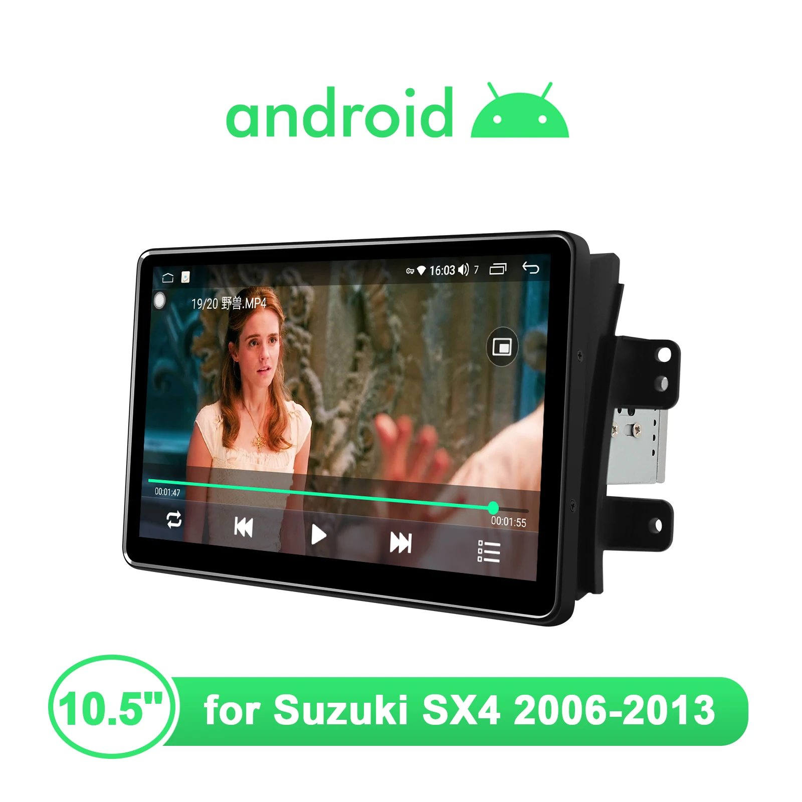 JOYING 10 5 дюймов Android 0 головное устройство автомобильное радио Bluetooth с GPS и задней