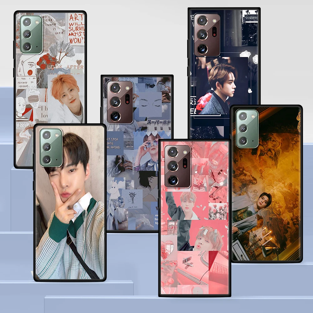 

NCT 127 Kpop Boy Group Cute Case for Samsung Galaxy S20 FE S21 Ultra S10 Lite S10e S9 S8 Plus S7 Edge A12 Black Soft Phone Cover