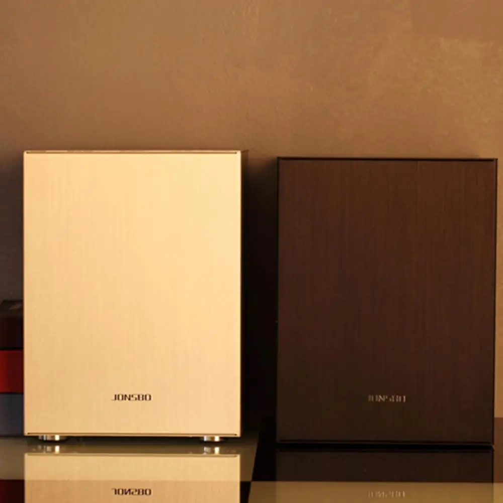 Jonsbo C2 Mini ITX чехол алюминиевый чехол для компьютера настольный ПК Шасси для Mini ITX/Micro-ATX для 170*170 мм/245*215 мм материнская плата