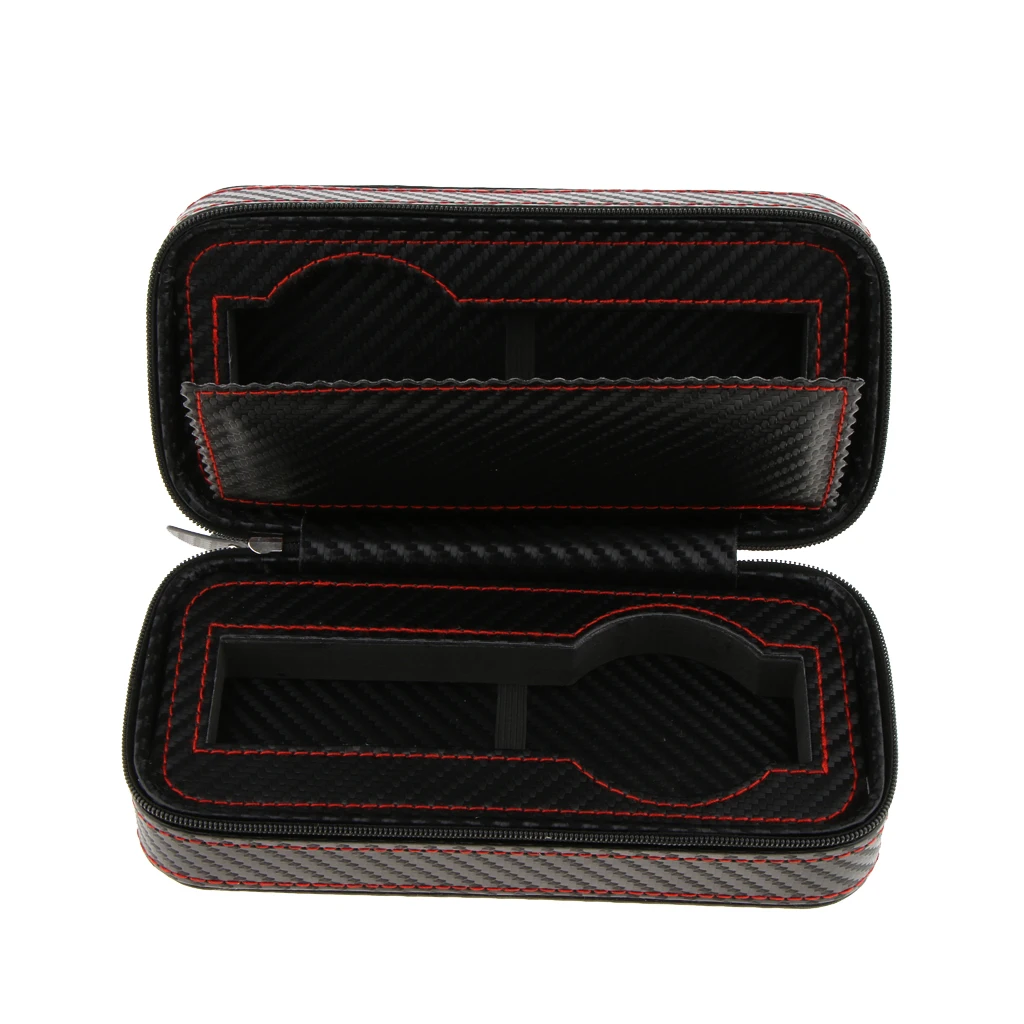 Из искусственной кожи коробка для отображения часов на молнии чехол