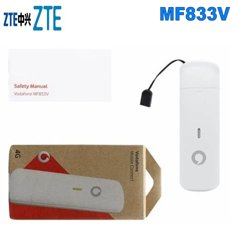 USB-адаптер ZTE MF833V/MF833T 150 Мбит/с беспроводной модем мобильный широкополосный 4G