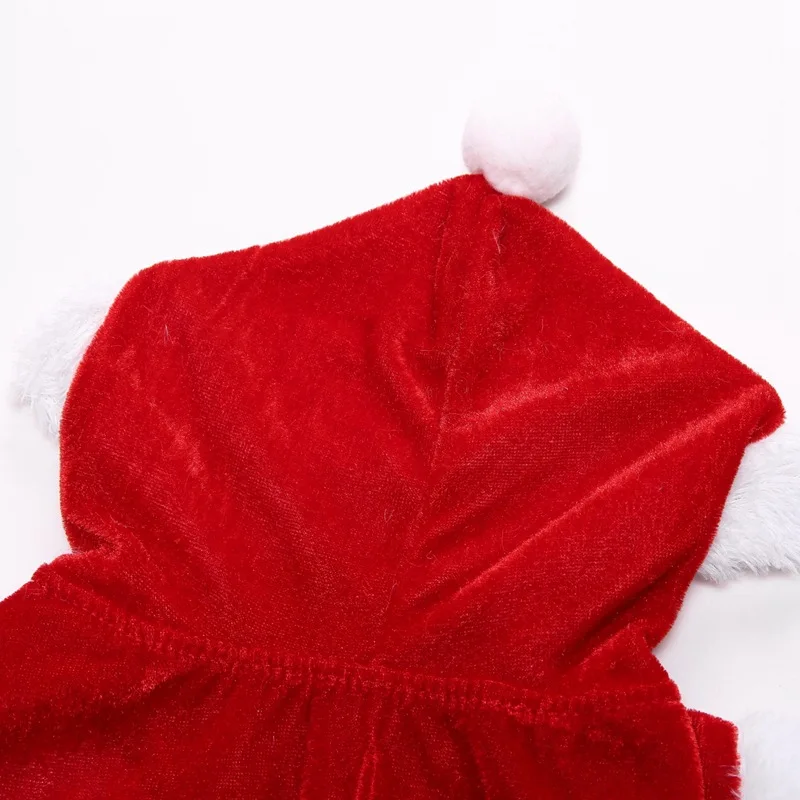 Одежда для собак костюм деда мороза Осень-зима | Дом и сад