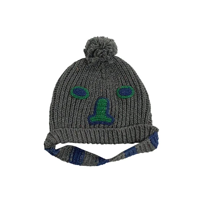 

Unisex Hat Y2K Aesthetics Cotton Blends Solid Warm Soft HIP HOP Knitted Hats Harajuku Funny Men Winter Caps Women's Hat