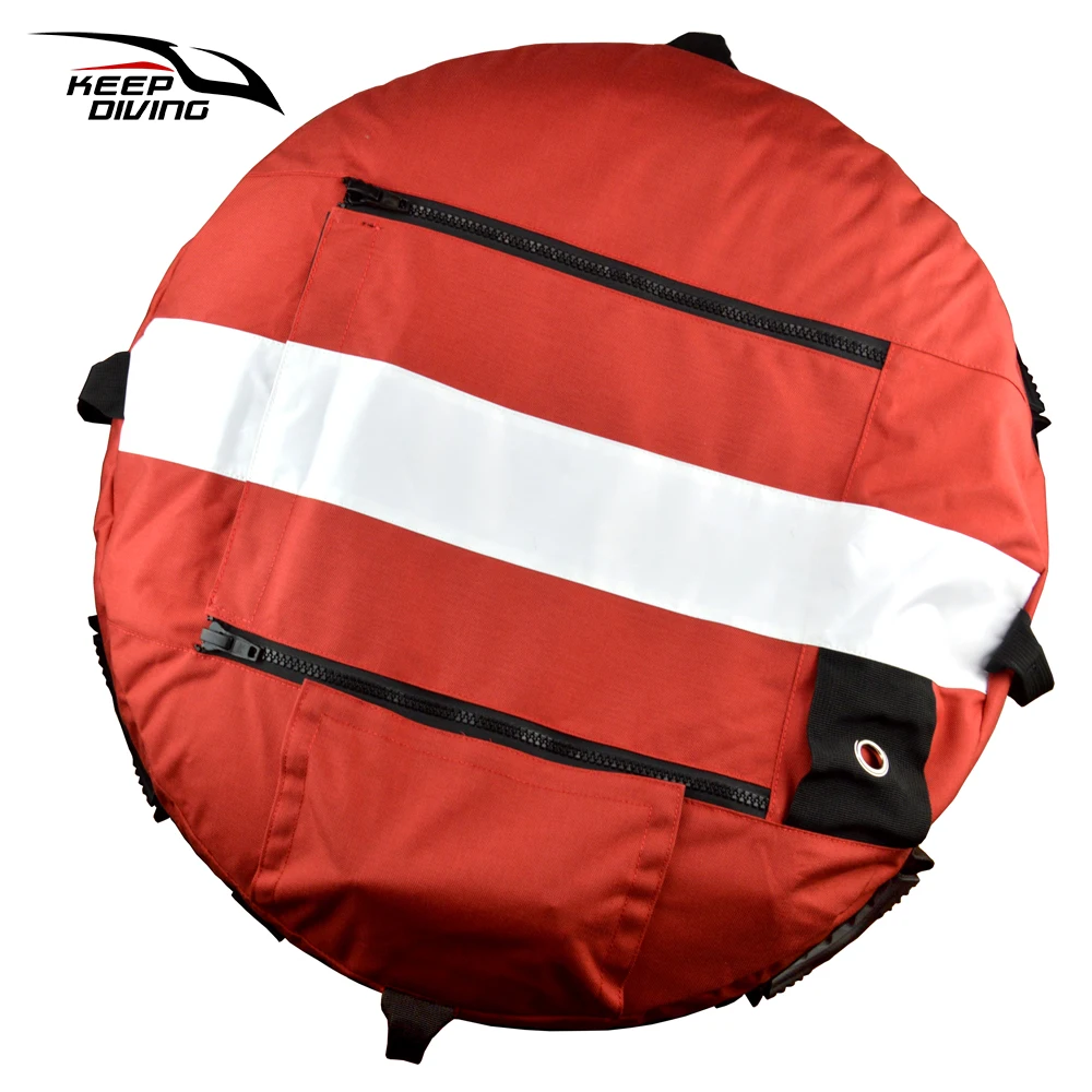 Тренировочный буй для дайвинга с аквалангом поплавок флагом маркер безопасной