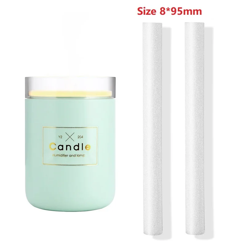 10 шт. 8 мм * 95 воздушные фильтры увлажнителей ватные тампоны для USB ультразвуковой