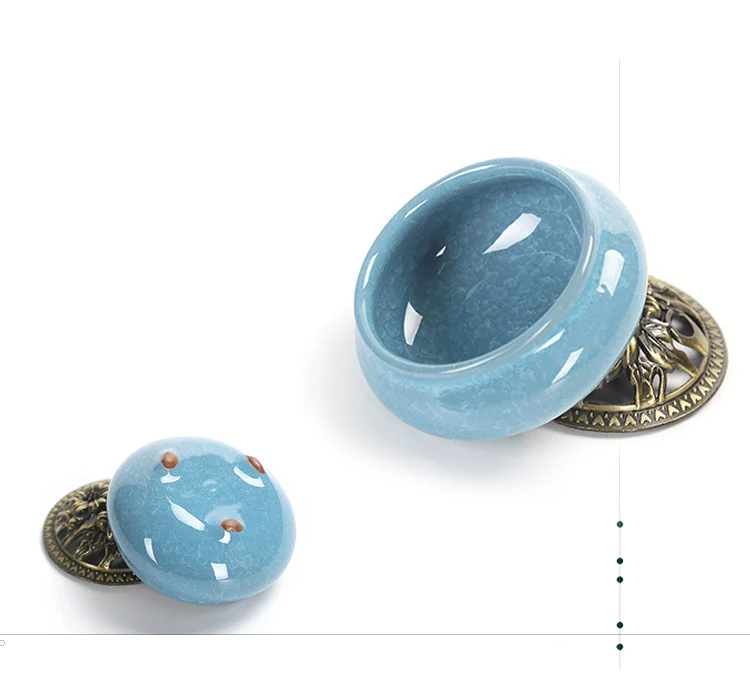

1PC Ceramic Incense Burners Holder Tea house