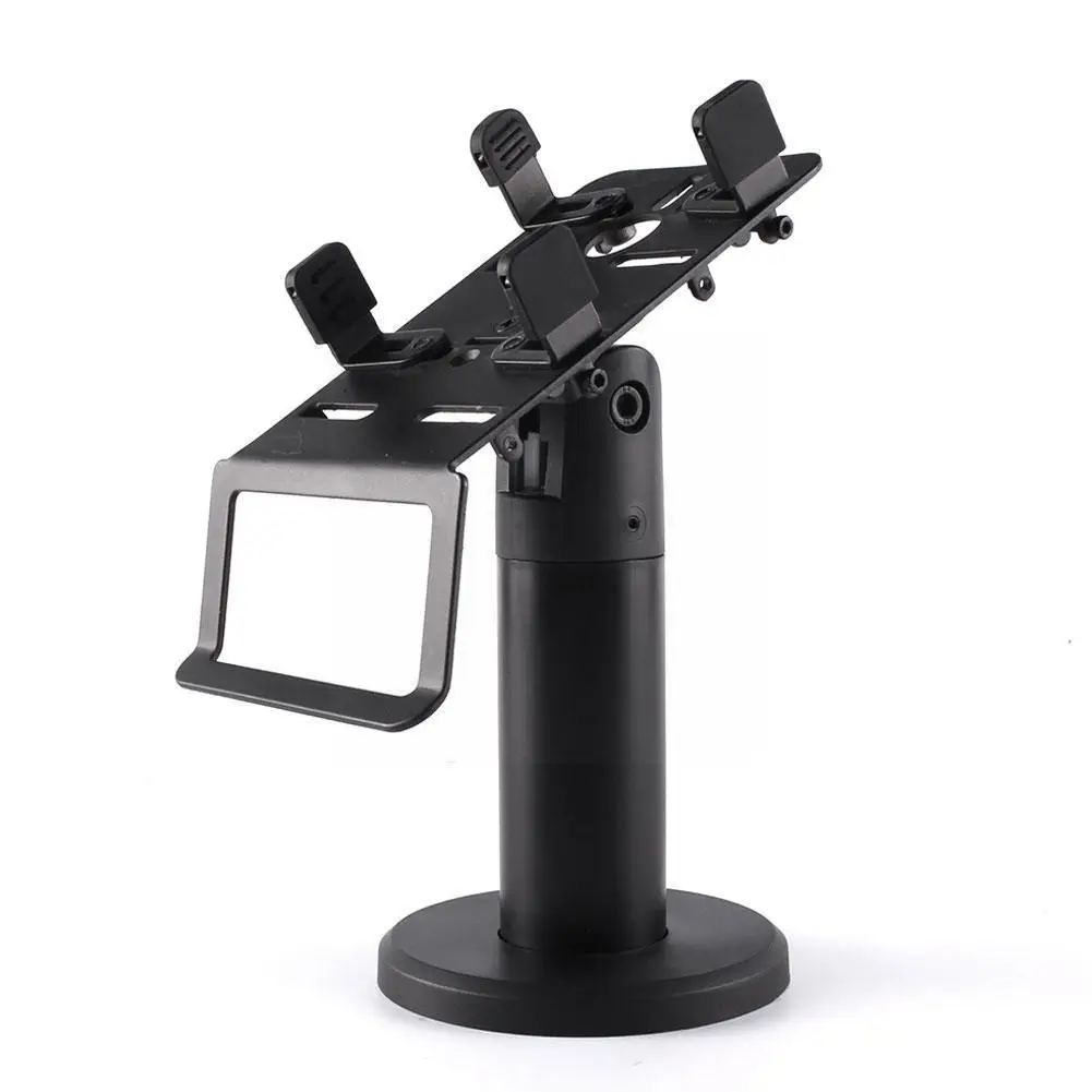 

1Pcs Black Rotatable POS Machine Stand Holder Adjustable Credit Card Cashier Machine Bracket POS Machine Counter Display Support