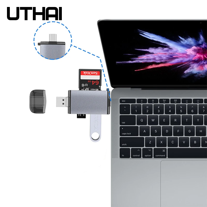 UTHAI J17  OTG  Type-C 6  1 SD/TF      USB Femal  Type-c usbc