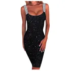 Летняя одежда для женщин Vestidos Verano 2020 Mujer женское платье элегантное женское платье с пайетками Roupa Feminina одежда Donna